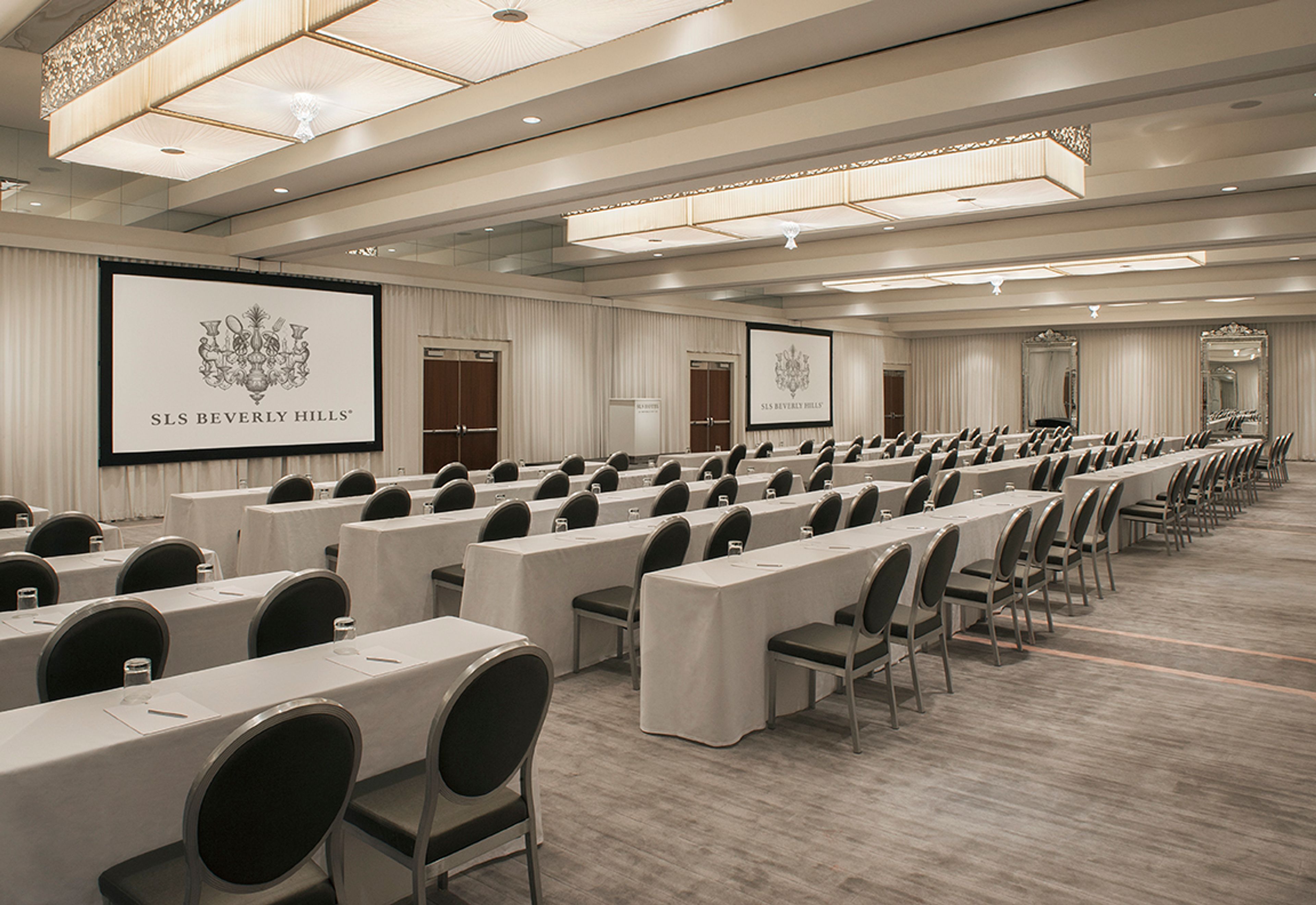 Albert Ballroom, an event space at SLS Beverly Hills