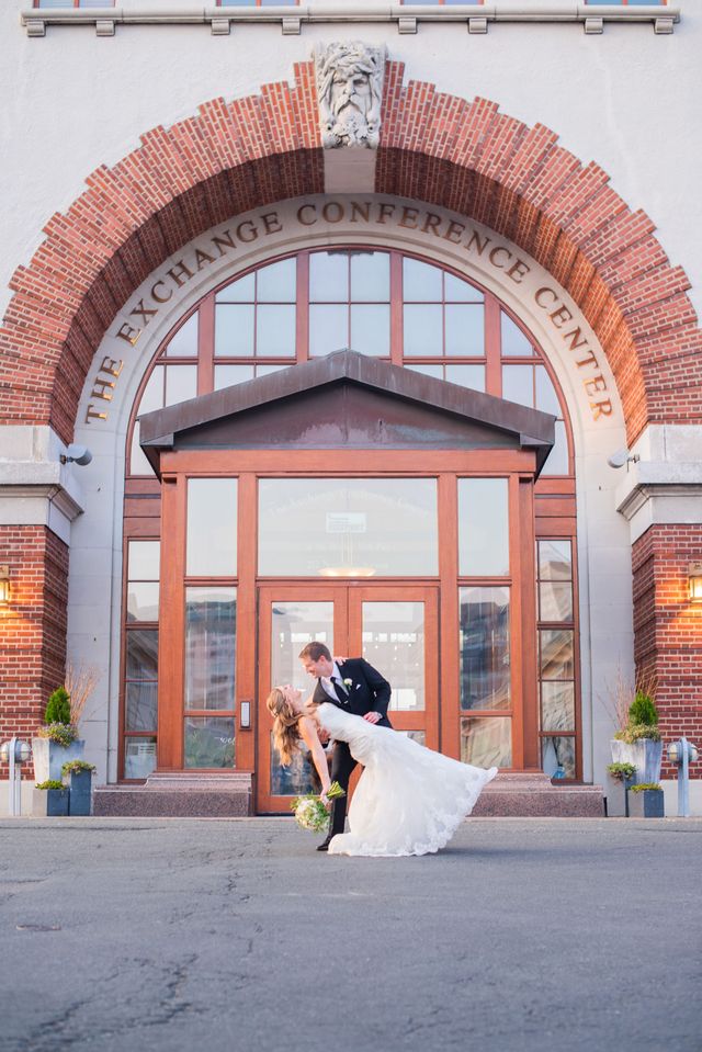 Featured photo from Wildflower Waterfront Wedding at the Exchange in Boston, Massachusetts