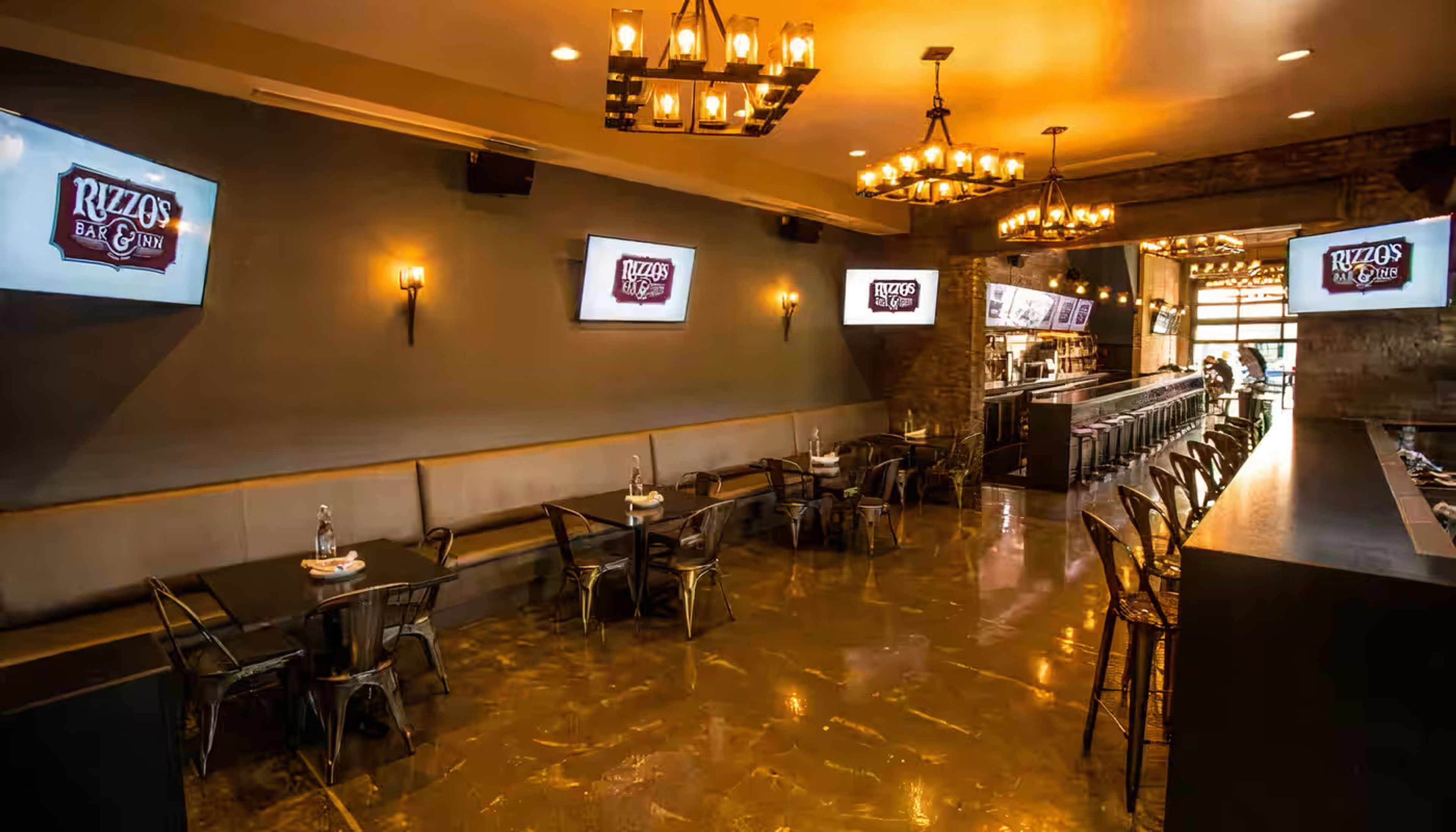 Back Bar, an event space at Skylight Room at Rizzo's