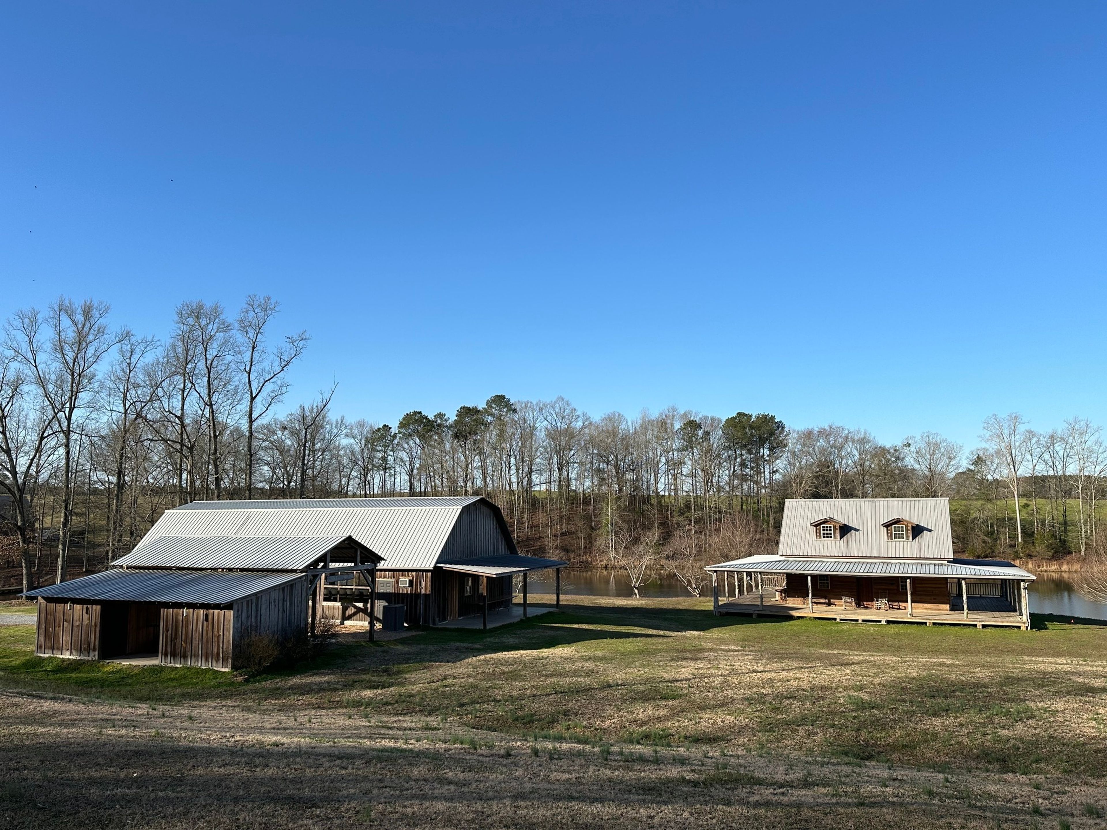 Barn Pavilion, an event space at Bass Lake Venue & Catering