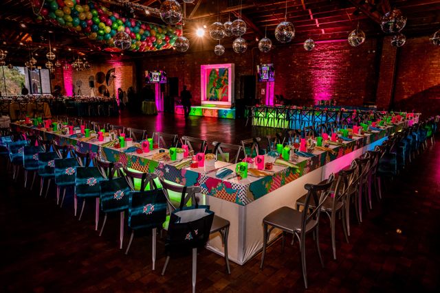 Featured photo from Neon Lights Bat Mitzvah at Rockwell on the River