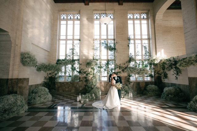 Featured photo from Modern Romantic Styled Shoot at the Historic Alfred I. DuPont Building in Miami, FL.