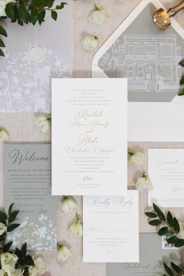 Featured photo from Rachel & Blake's Dream Spring White Garden Wedding New Orleans