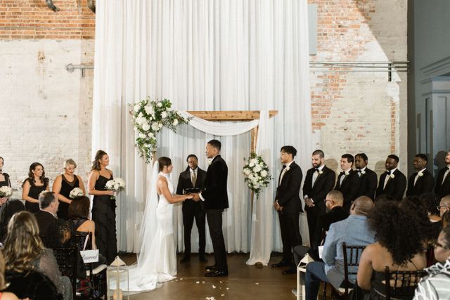 Featured photo from Take in the Modern Love and Warmth of this Sanctuary Events Wedding