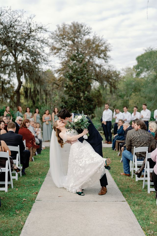 Featured photo from Whimsical Fall Garden Wedding Featuring Shades of Green