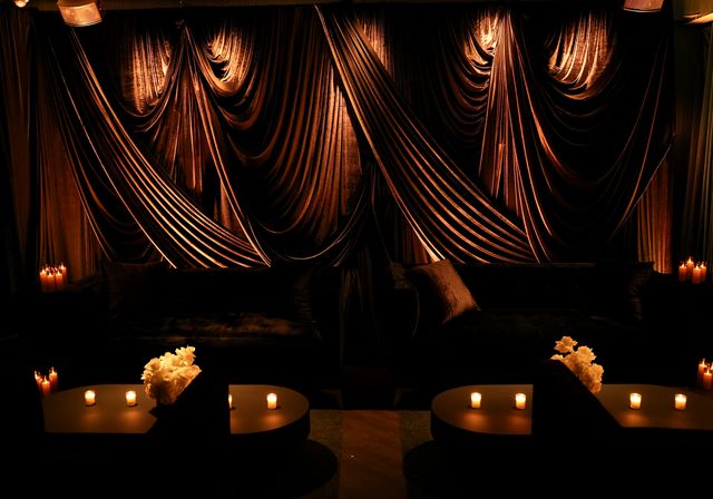 Featured photo from Luxurious Custom Velvet Draped 50th Birthday Party