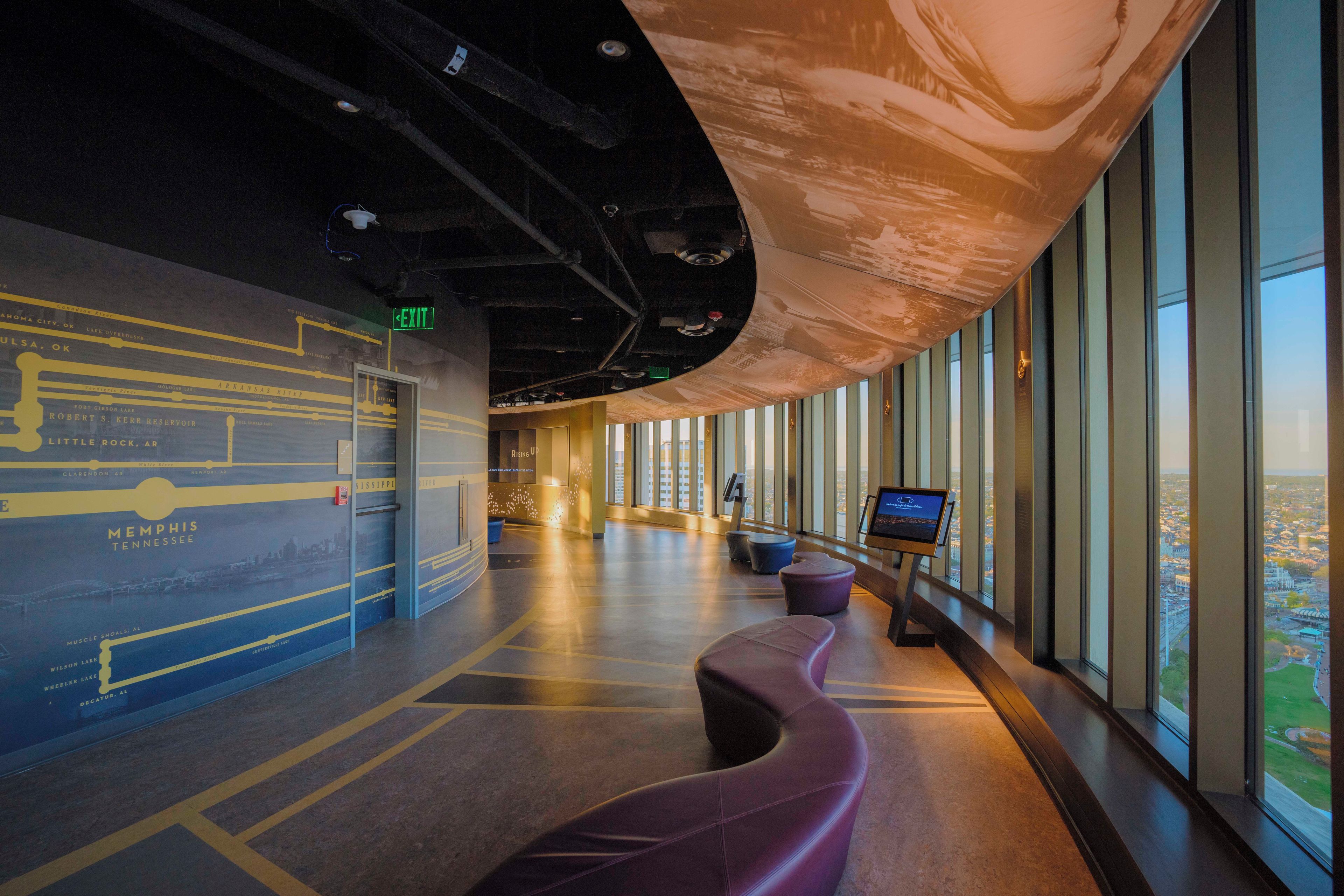 33rd Floor Indoor Observation Deck, an event space at Vue Orleans