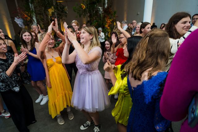 Featured photo from Take in the Whimsy of this Enchanted Garden Bat Mitzvah at Sound River Studios