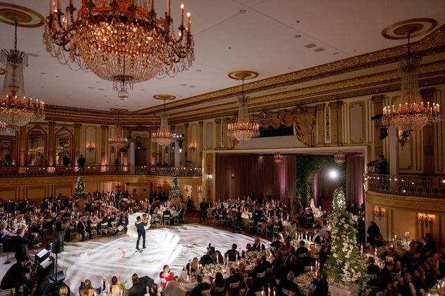 Featured photo from Step Into This Radiant Wintertime Wedding at The Palmer House Hilton