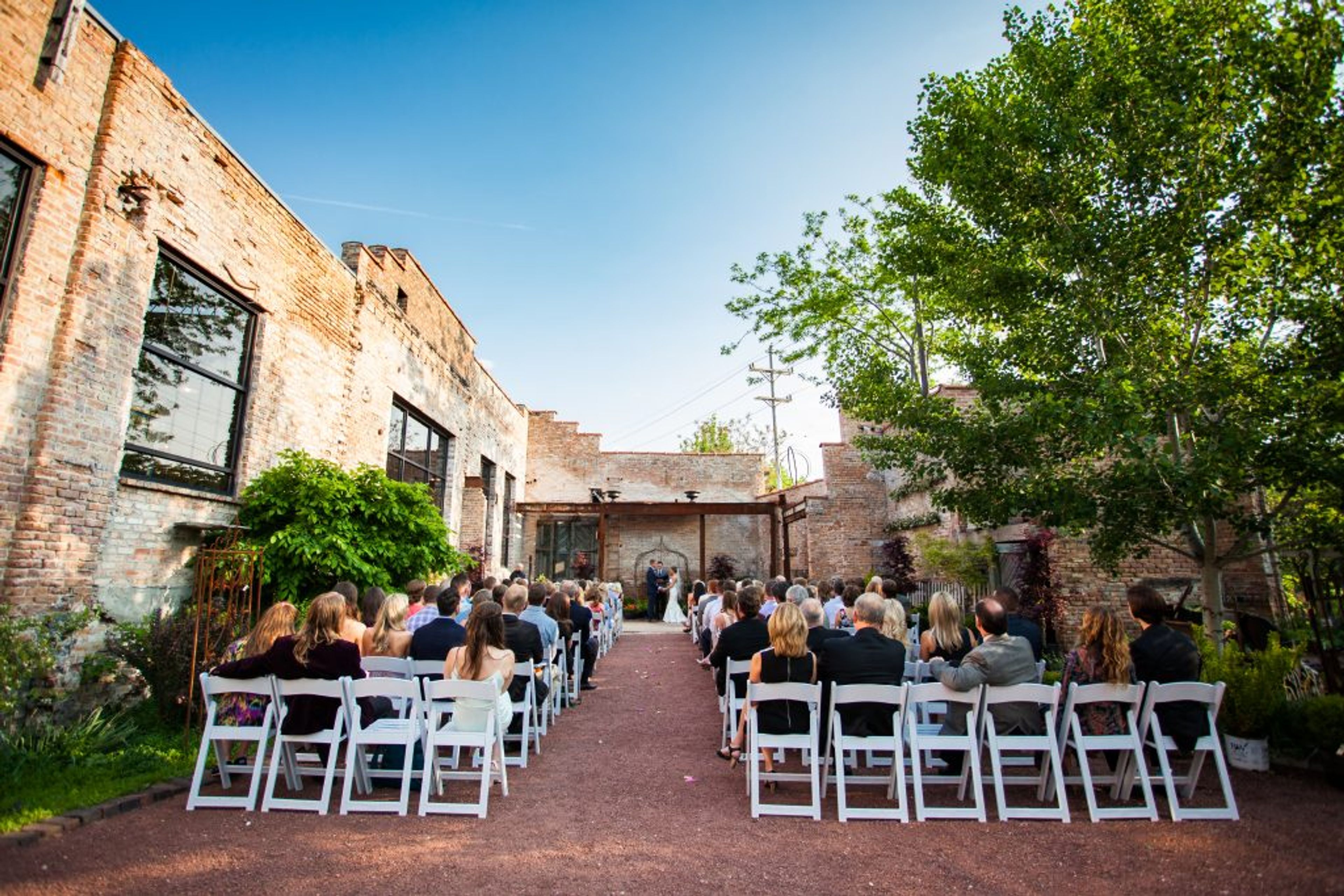 The Courtyard, an event space at Blumen Gardens