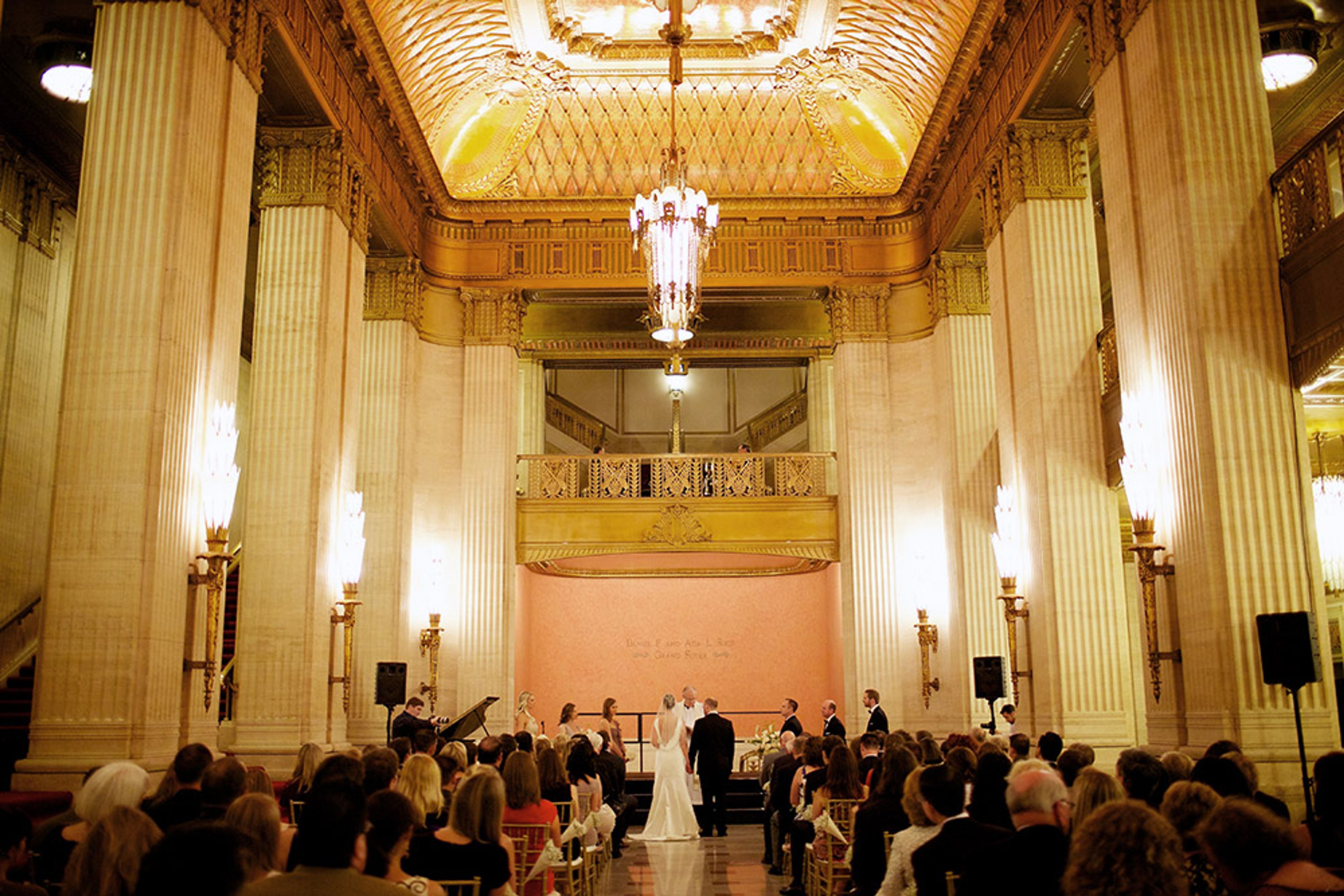 Daniel F. and Ada L. Rice Grand Foyer, an event space at Lyric Opera Of Chicago