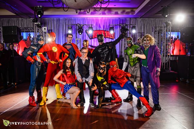 Featured photo from Superheros vs. Villans Bar Mitzvah