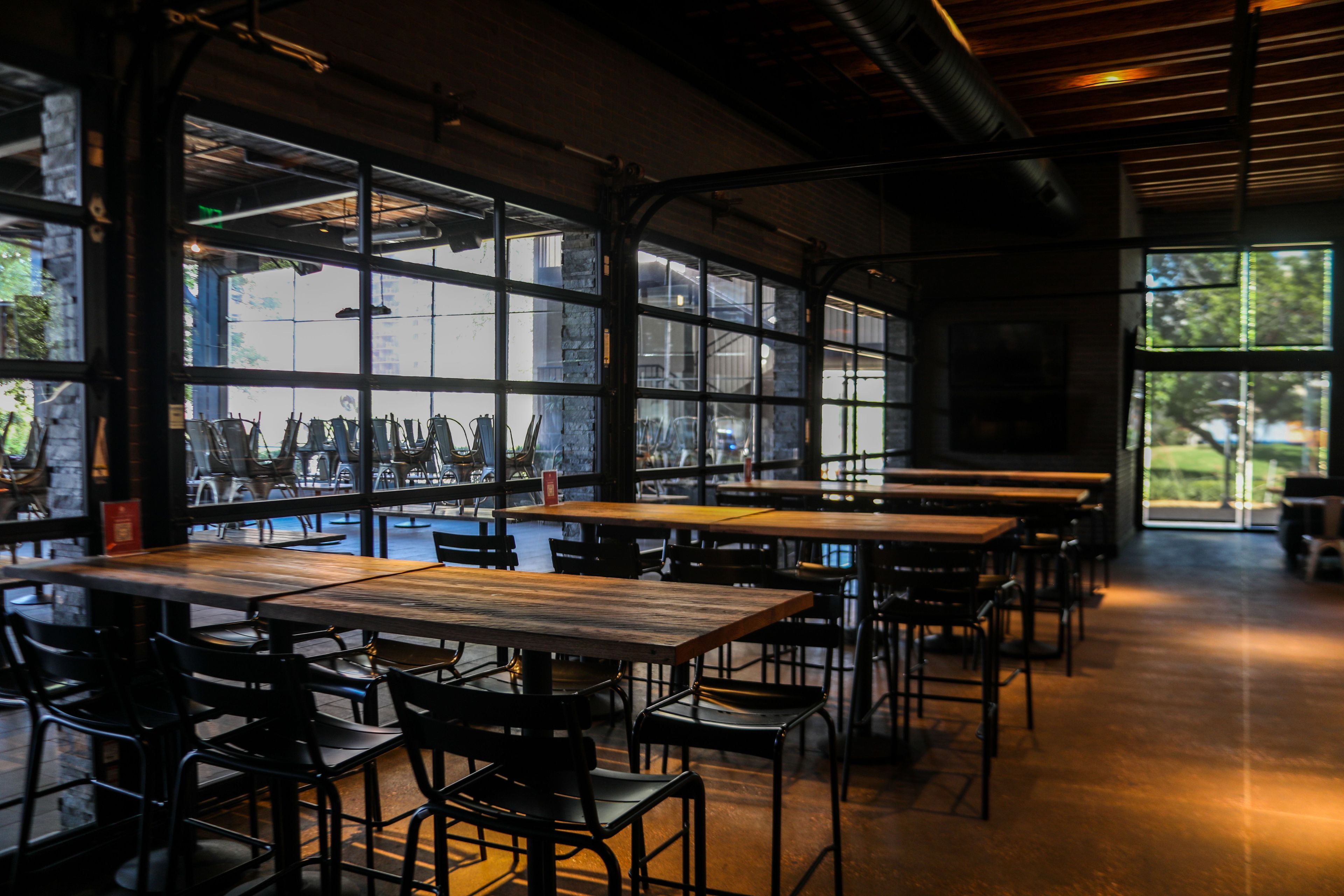 Garage Hightops, an event space at Happiest Hour