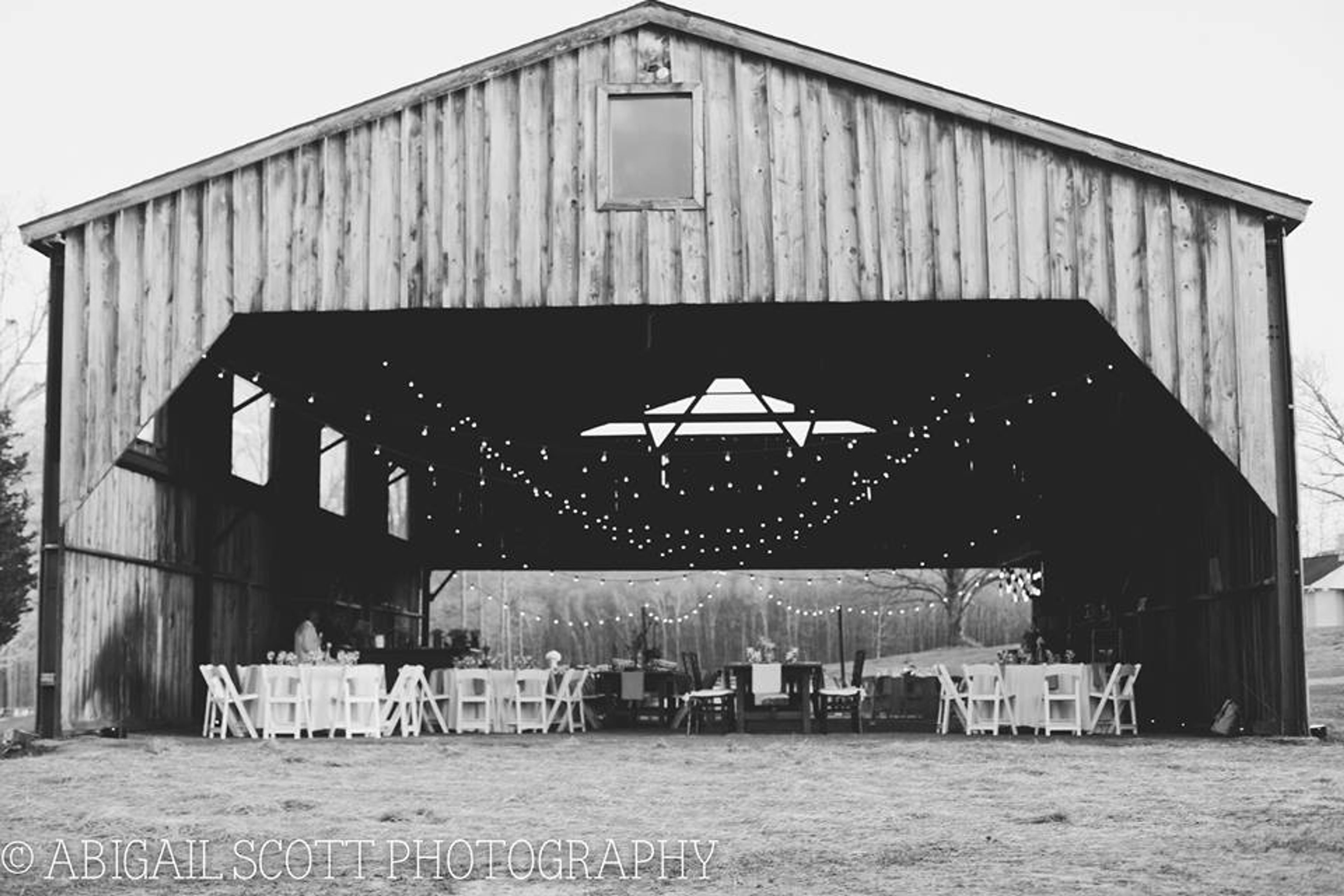 The Hanger, an event space at Candlelight Farms Inn
