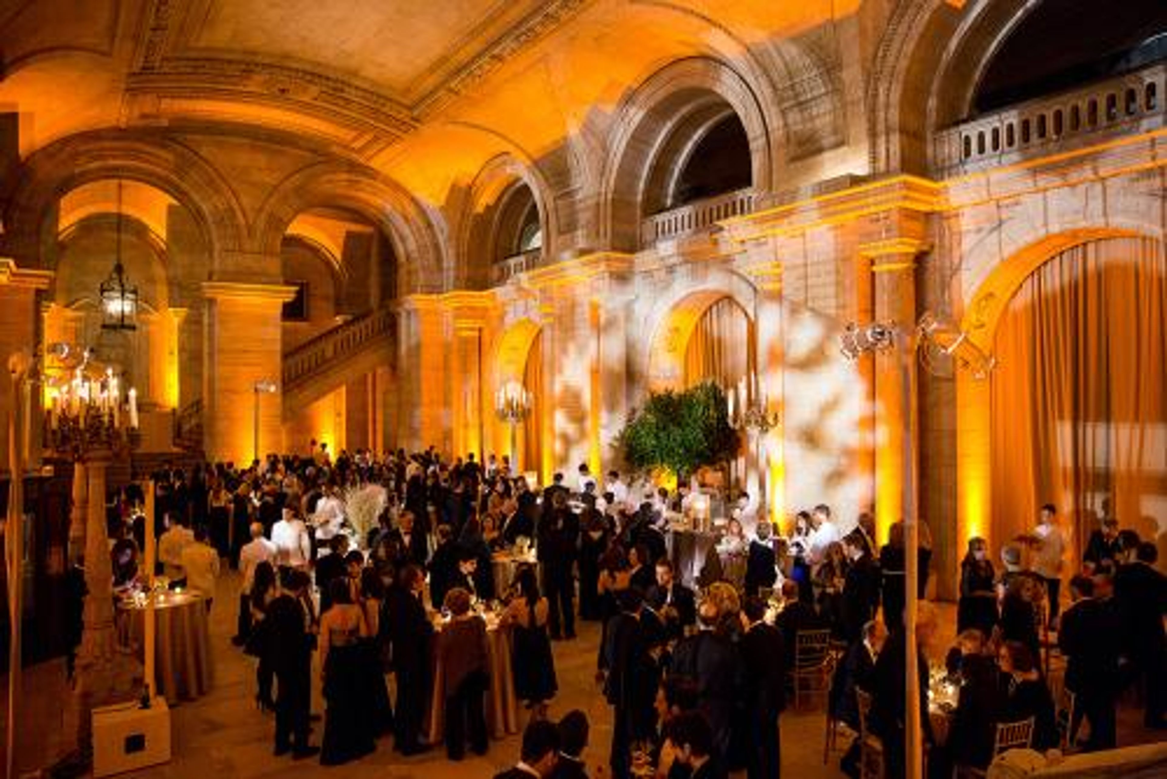 Astor Hall, an event space at New York Public Library