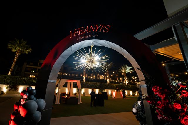 Featured photo from Experience the Glamour of this Lavish Red and Black 40th Birthday Celebration at Andaz Scottsdale Resort & Bungalows