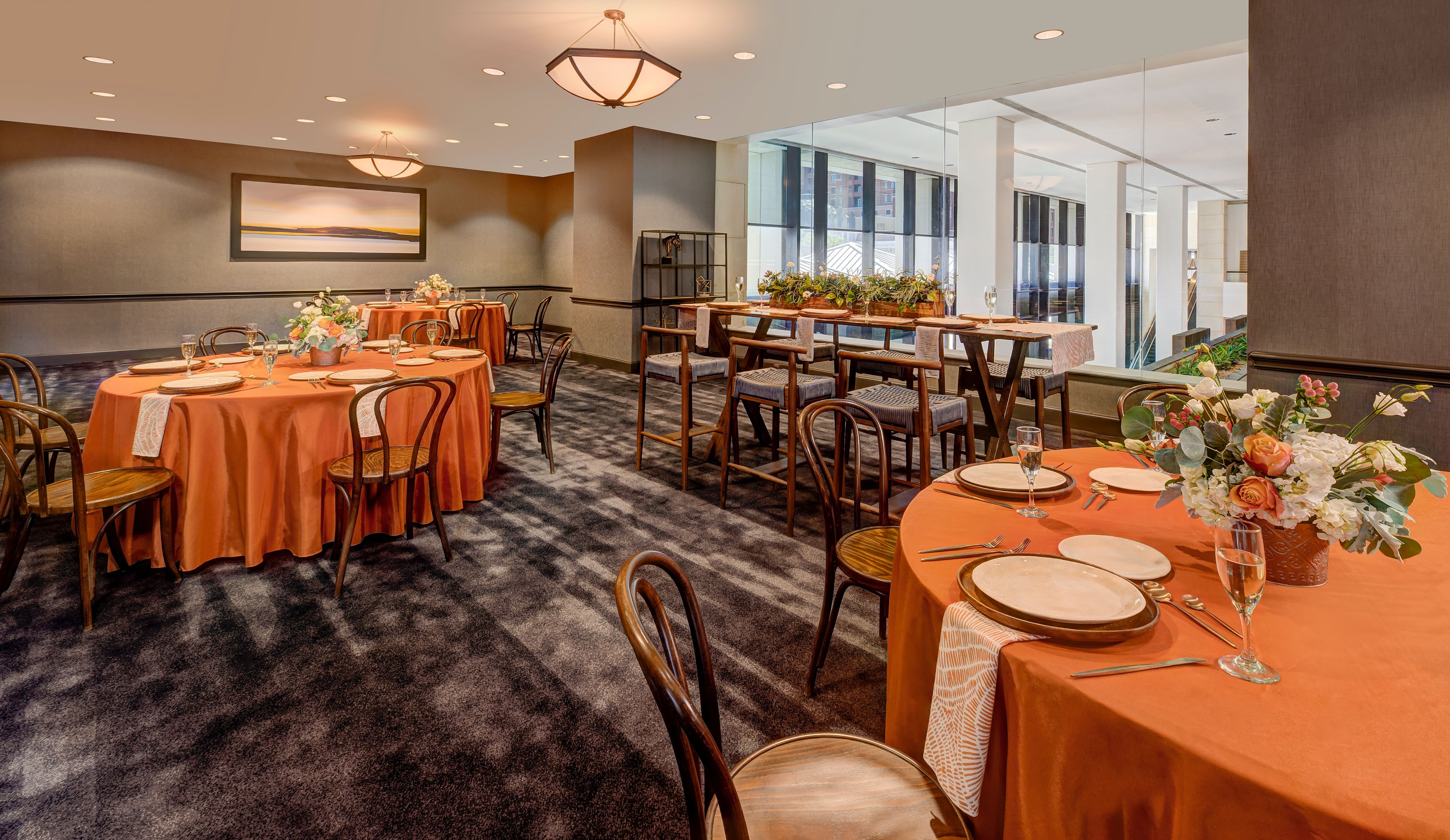 The Worthington Room, an event space at Worthington Renaissance Fort Worth Hotel