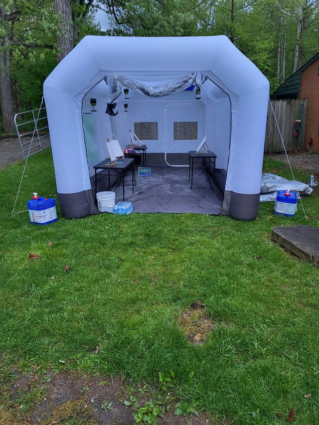 Featured photo from Splatter Paint & Axe Throwing Fun