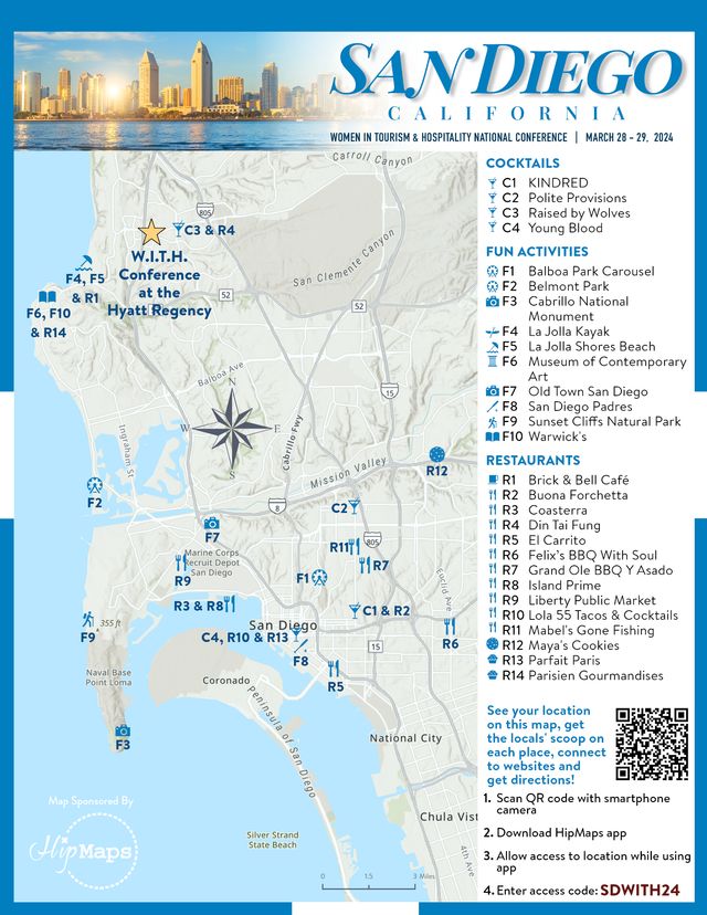 Featured photo from Discover the Unique Charm of HipMaps Custom Maps at the Women in Tourism & Hospitality National Conference