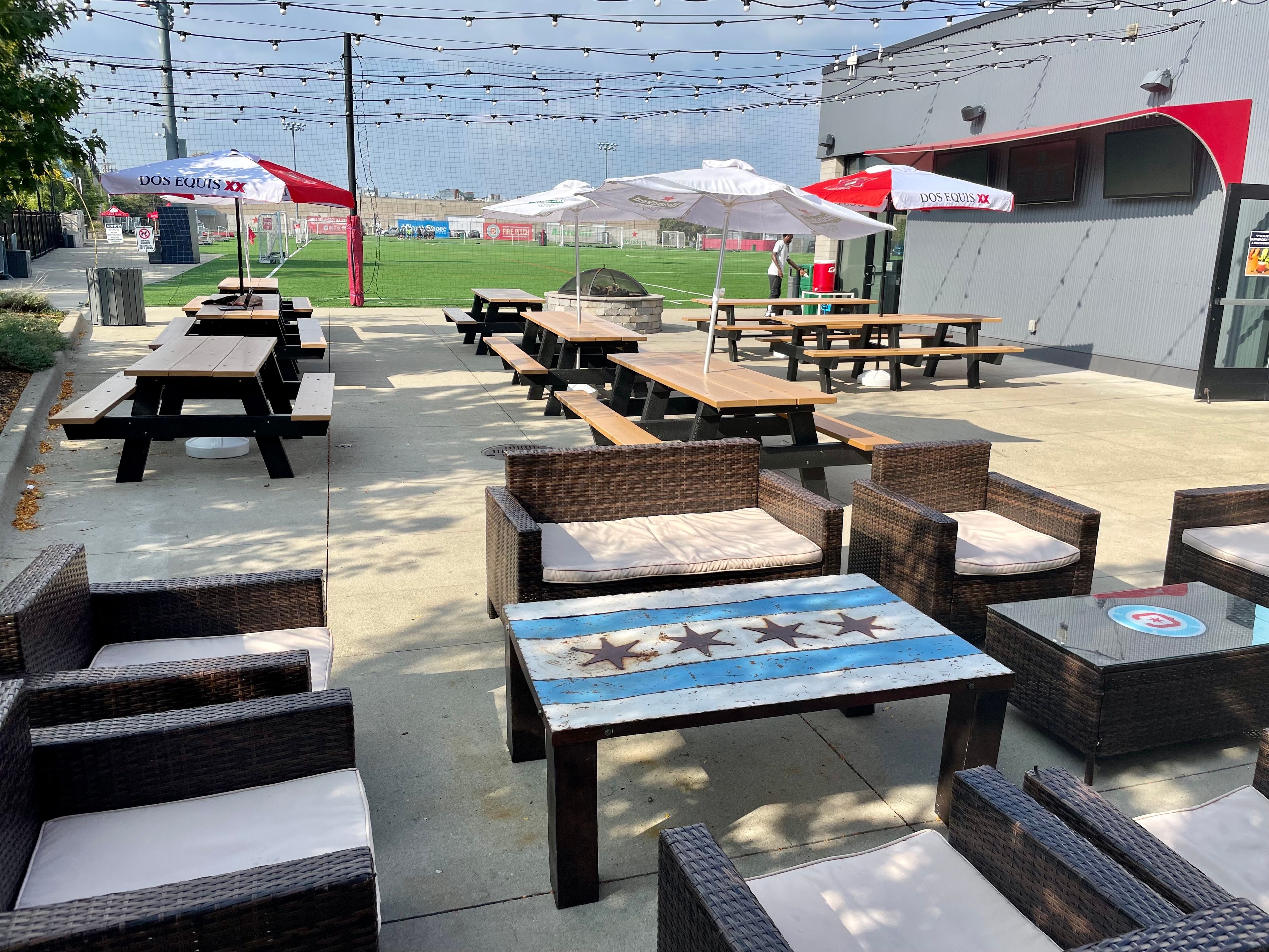 Outdoor Patio, an event space at Fire Pitch