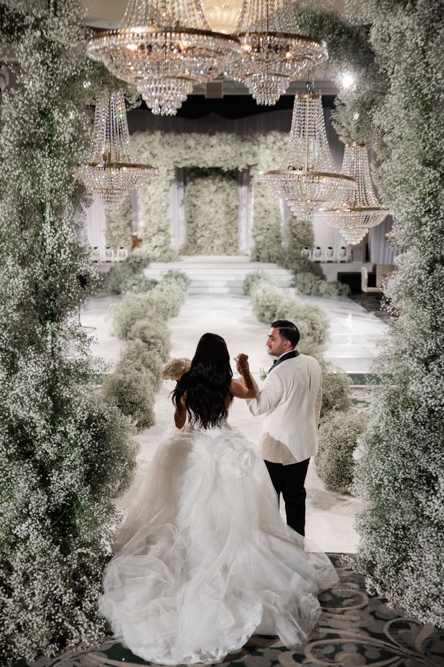 Featured photo from Winter Wonderland Magic Dazzled at this Beverly Wilshire Hotel Wedding