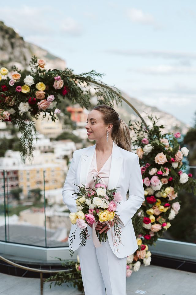 Featured photo from Girl Power! Romantic and colorful same-sex elopement in Positano