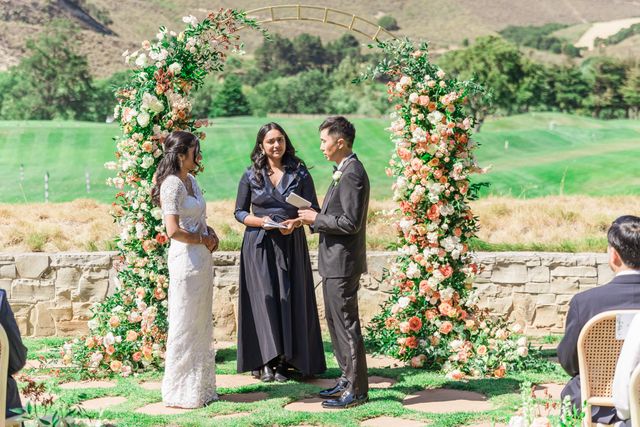 Featured photo from Take In This Garden Wedding Designed Around an Airy Reception Tent and Warm Wood Elements at Carmel Valley Ranch
