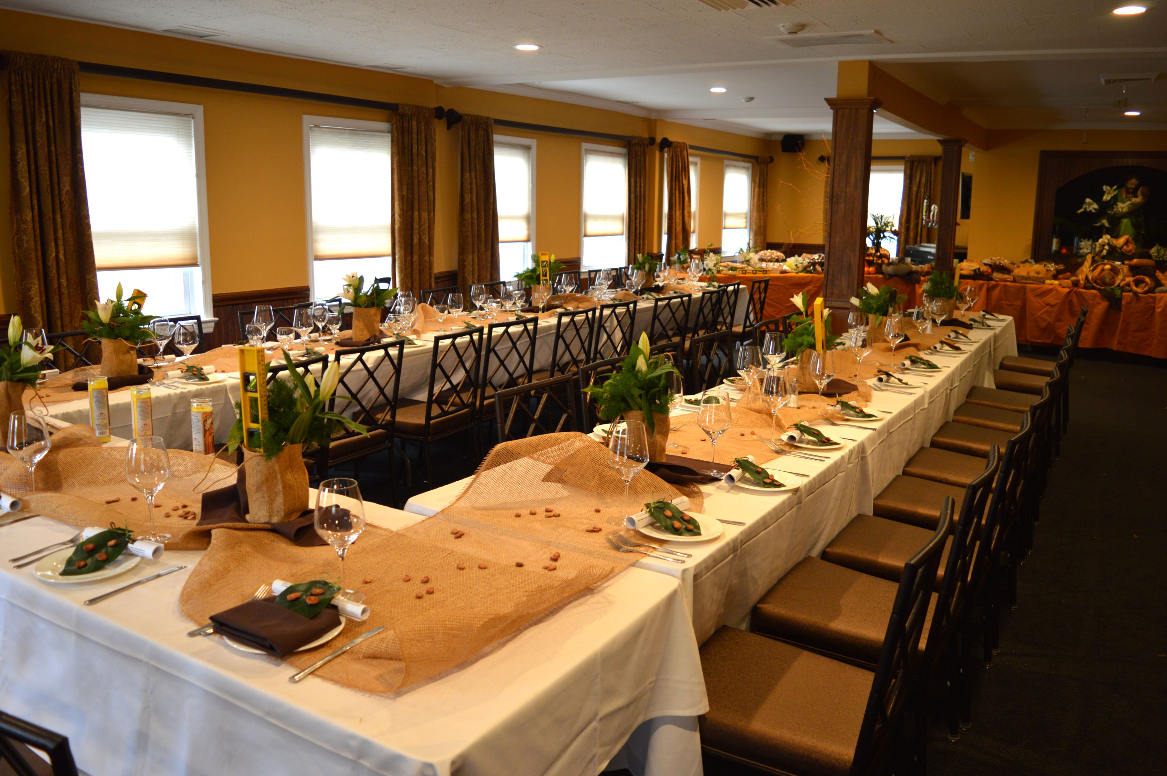Private Party Room, an event space at The Columbia Inn