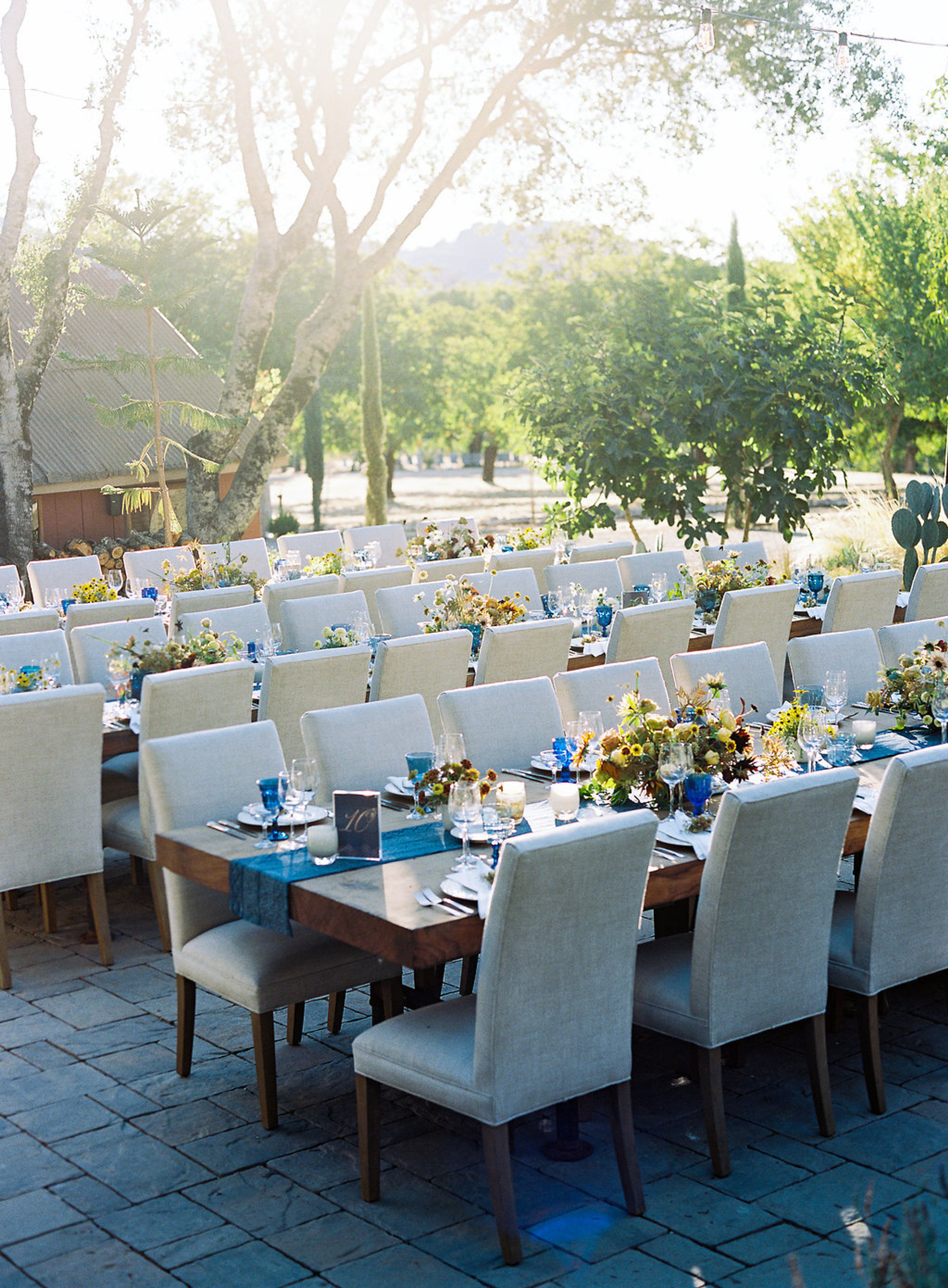 Dinning & Cocktail Patios, an event space at Triple S Ranch Napa