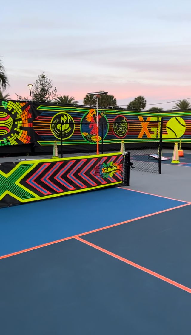 Featured photo from Glow Pickleball