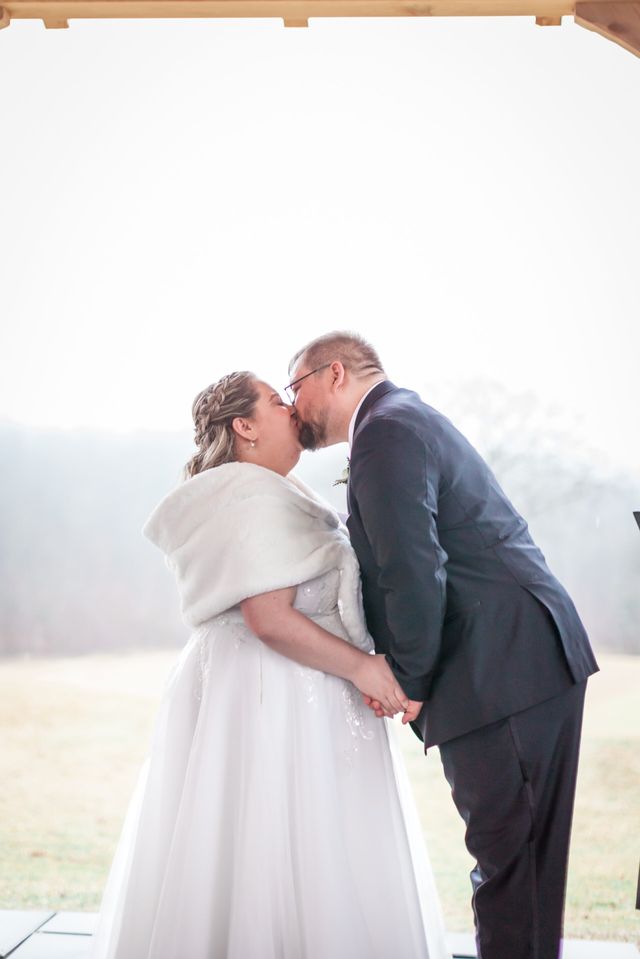 Featured photo from With the promise of spring in the air yet still a touch of the briskness of winter. It's a time of transition, mirroring the new journey Mel and Matt are embarking on together