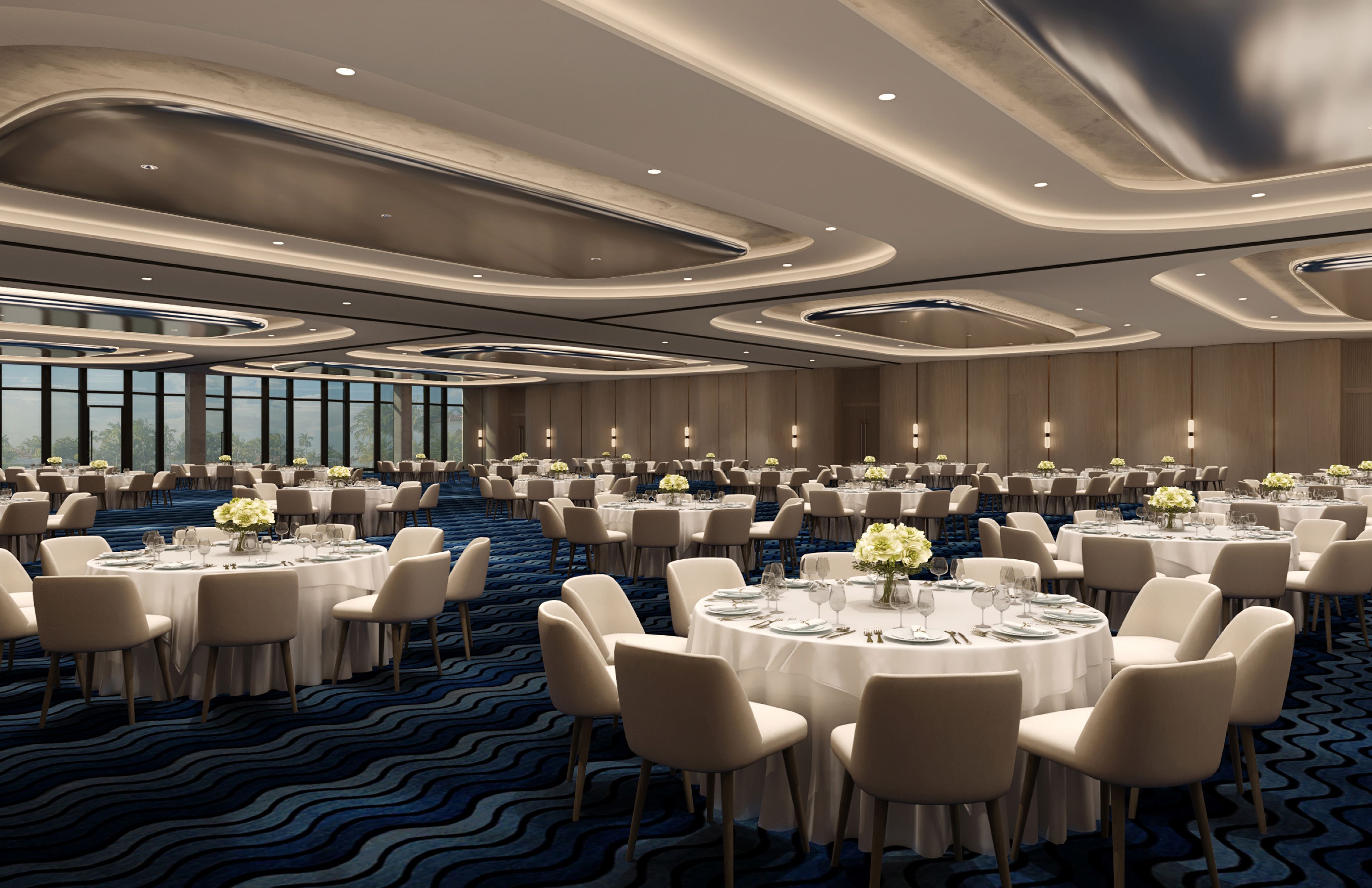 Pearl Ballroom & Terrace, an event space at Fontainebleau Miami Beach