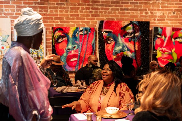 Featured photo from Celebrate Leadership at the The Re-Education Project Aya Pillar Awards at Bisong Art Gallery