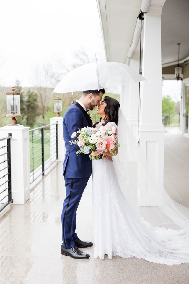 Featured photo from A Rainy, yet Colorful Spring Wedding