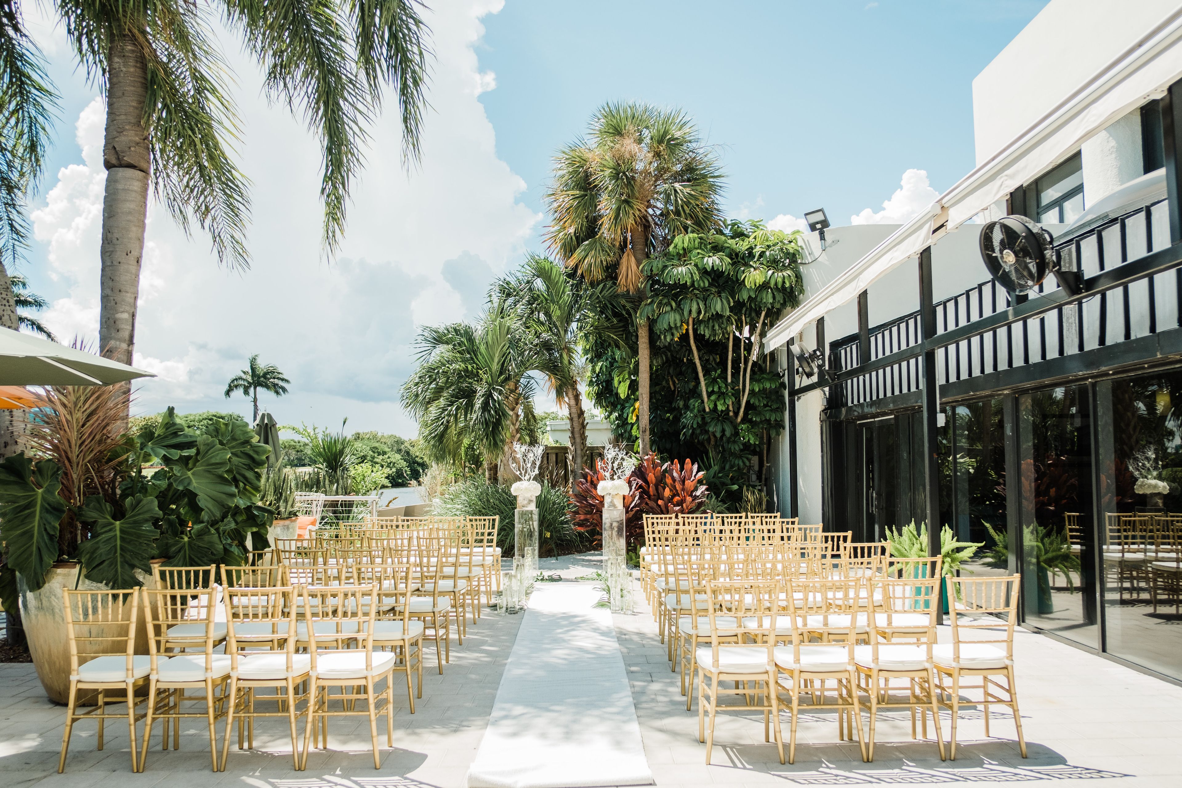 Outdoor Ceremony, an event space at Sheraton Miami