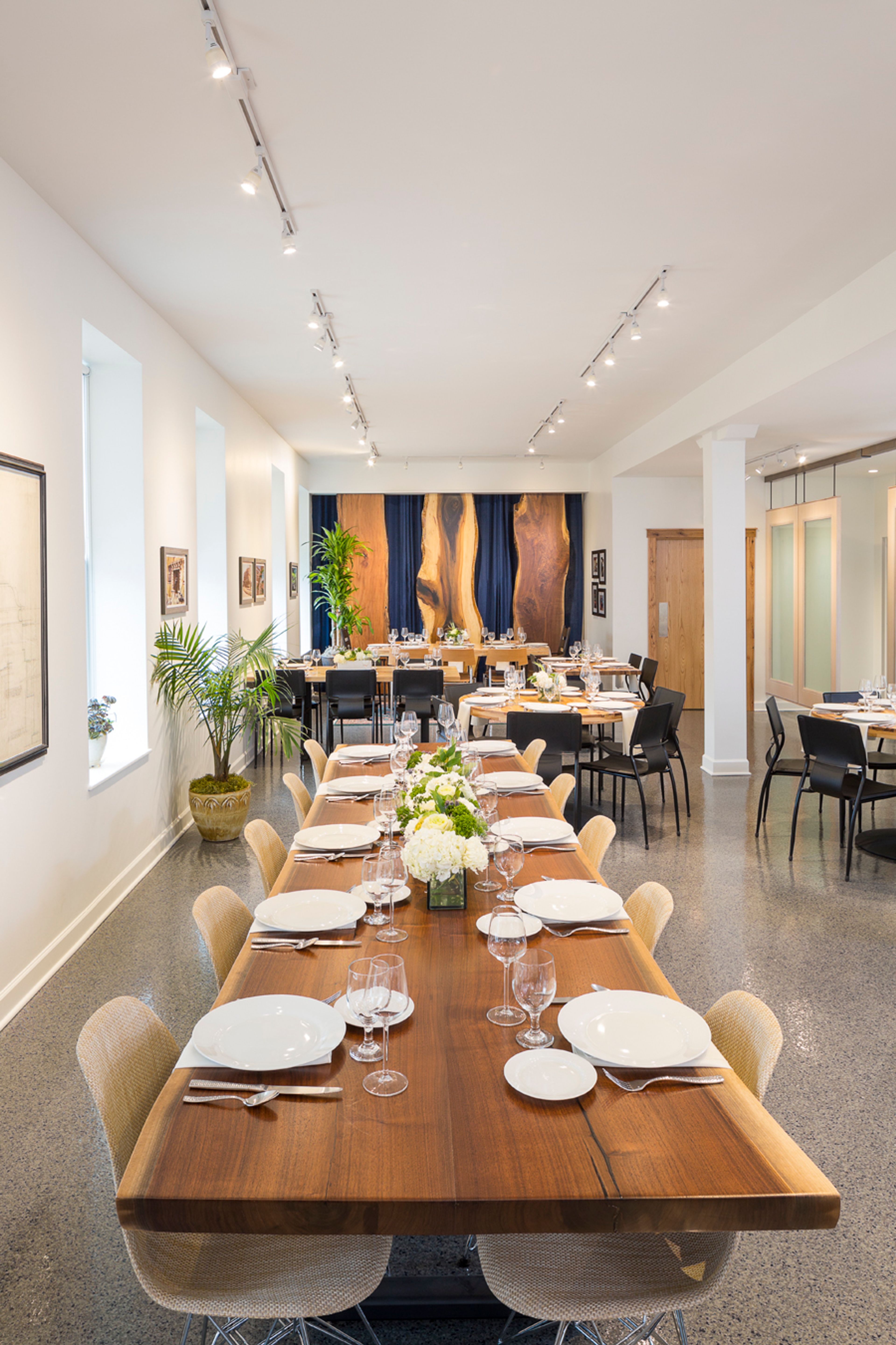 The Space, an event space at The Showroom on Hubbard