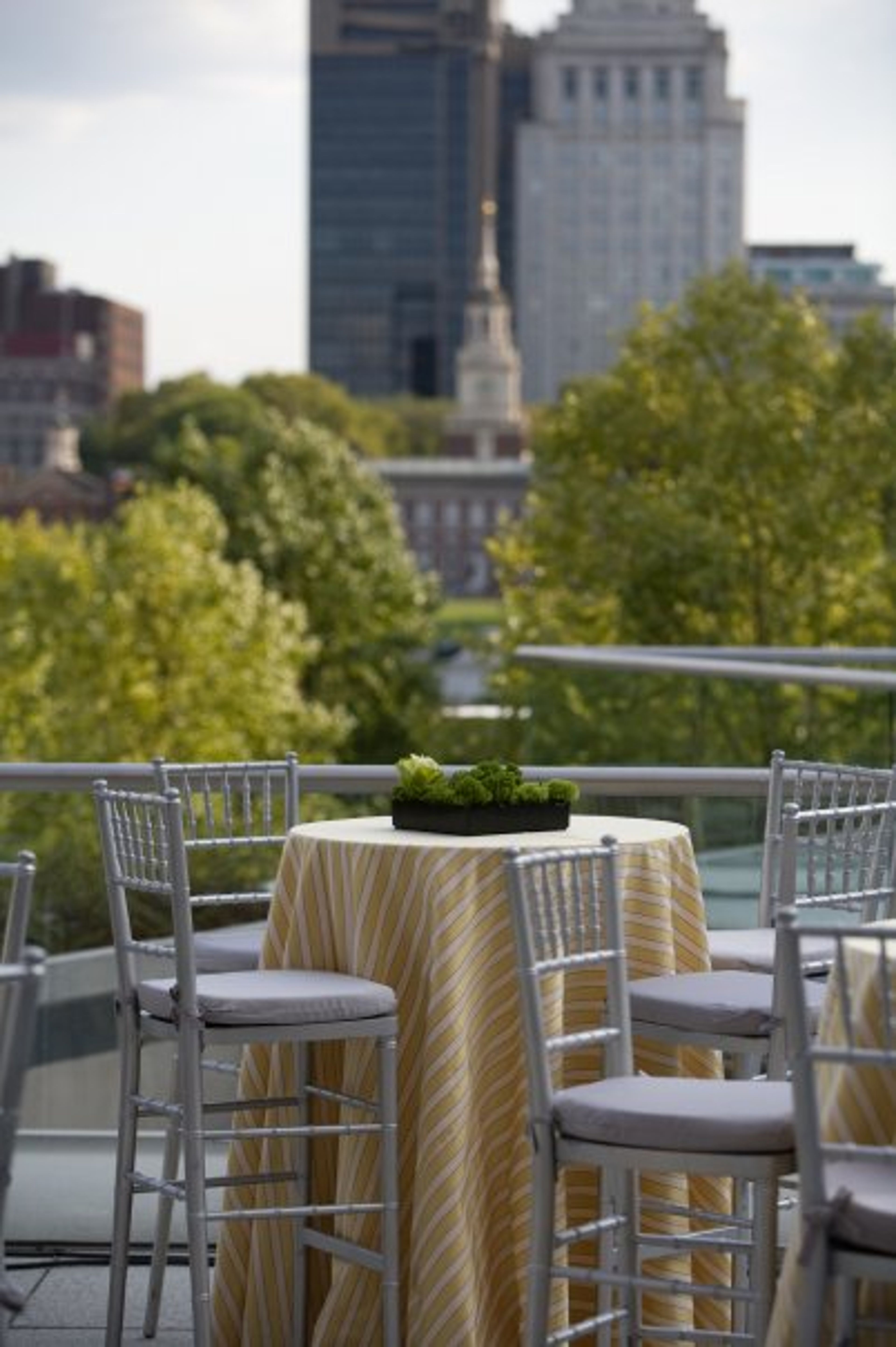 Rooftop Terrace, an event space at National Constitution Center