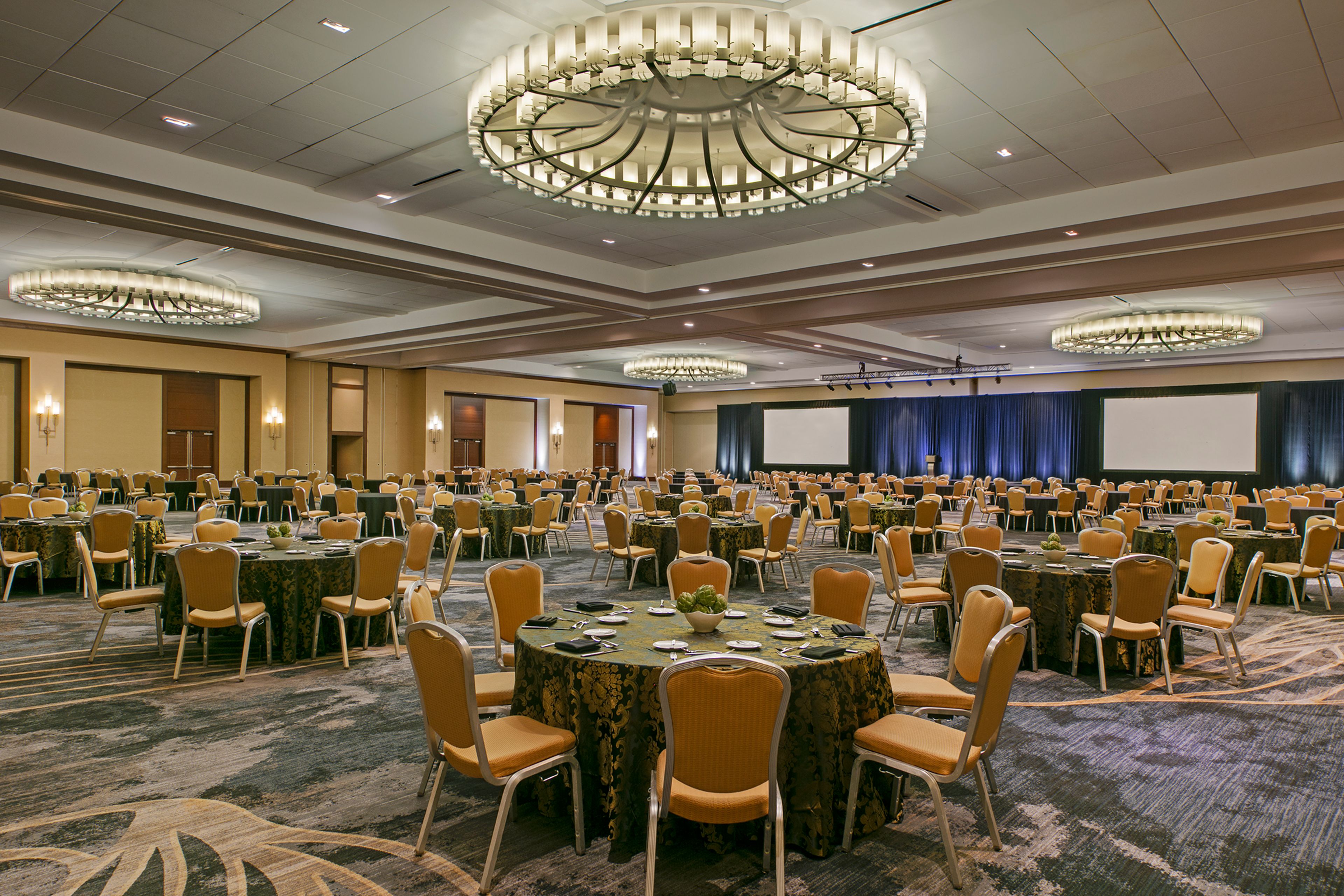 Grand Ballroom, an event space at Philadelphia Marriott Downtown