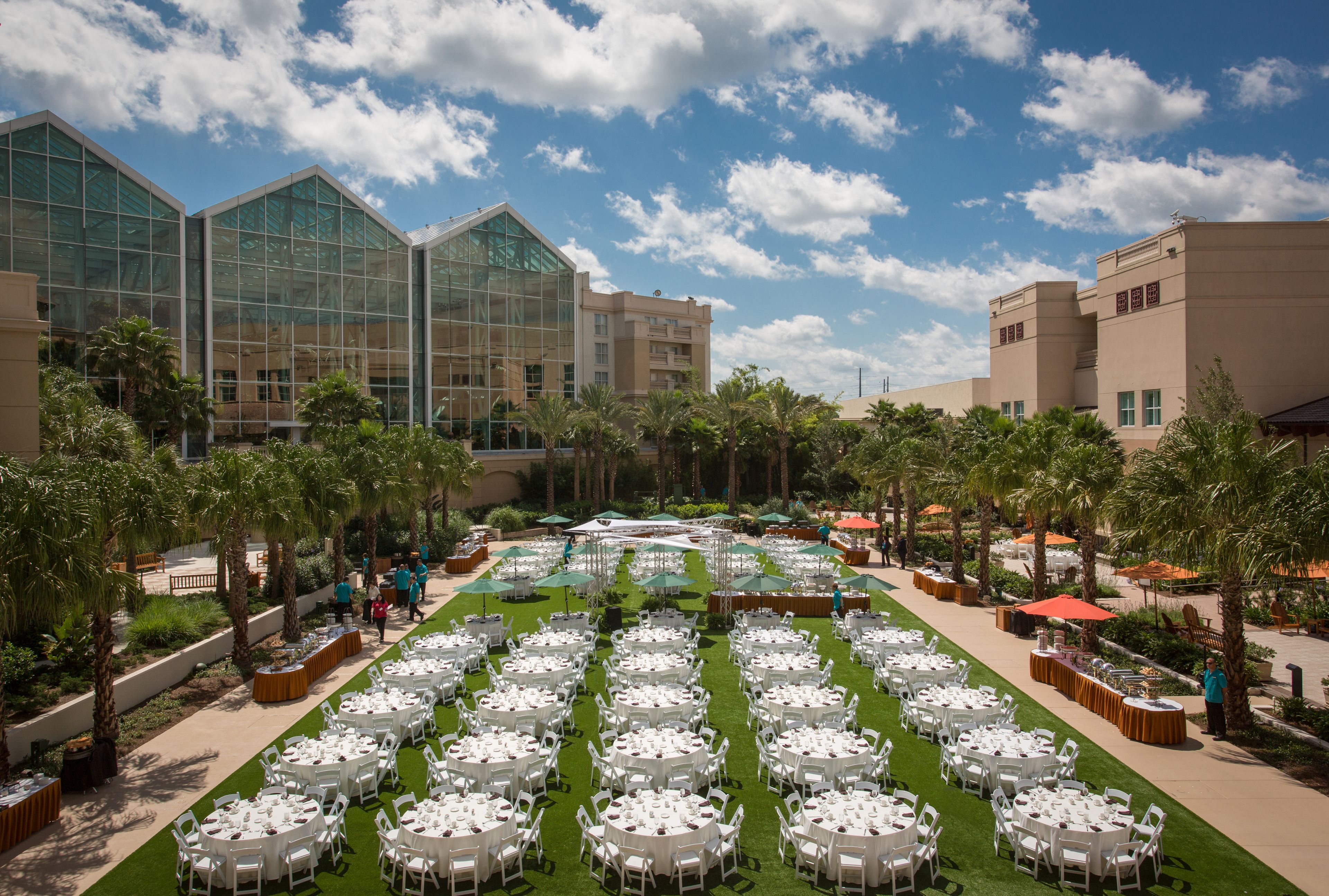 Coquina Lawn, an event space at Gaylord Palms Resort & Convention Center