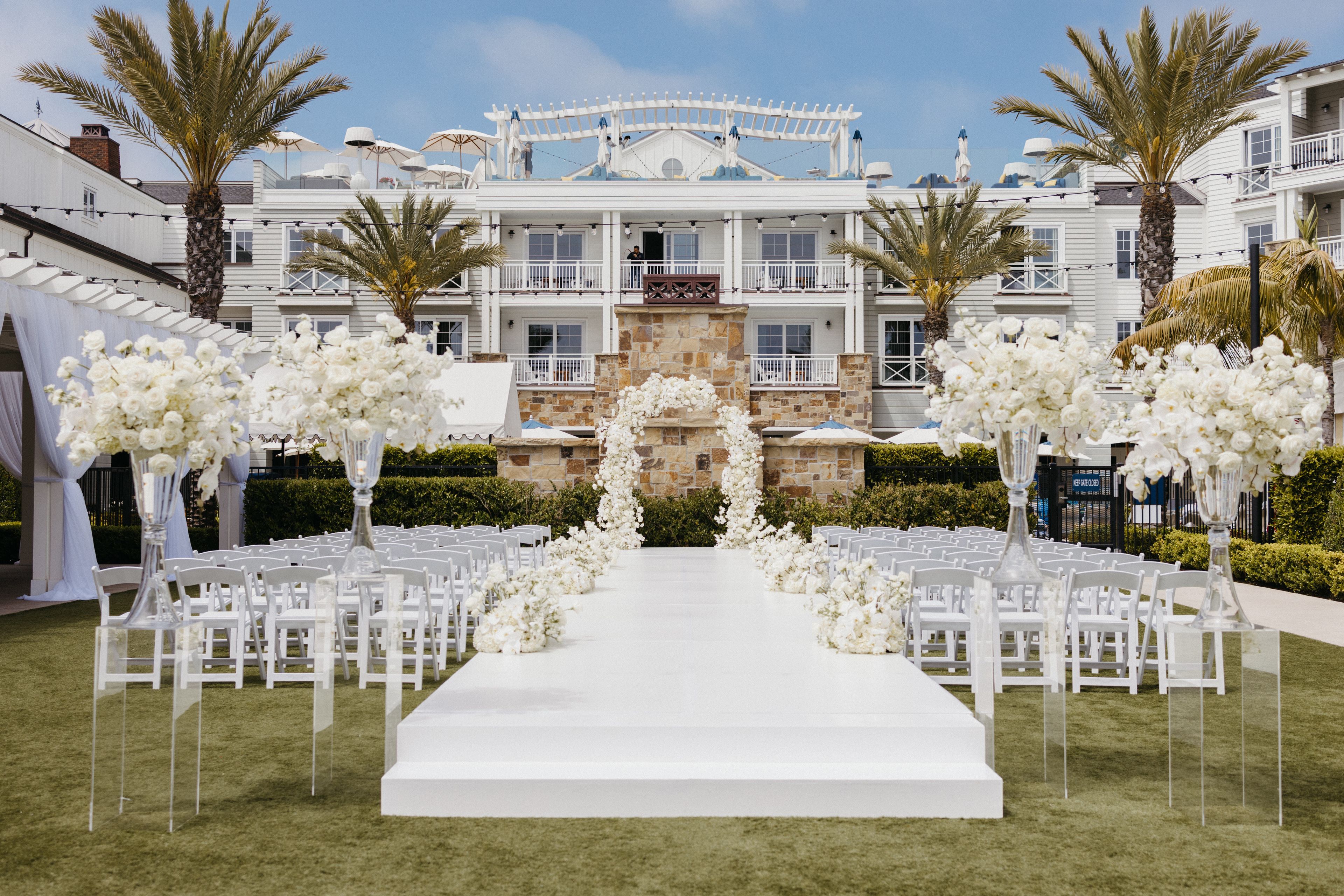 Lido Lawn, an event space at Lido House, Autograph Collection