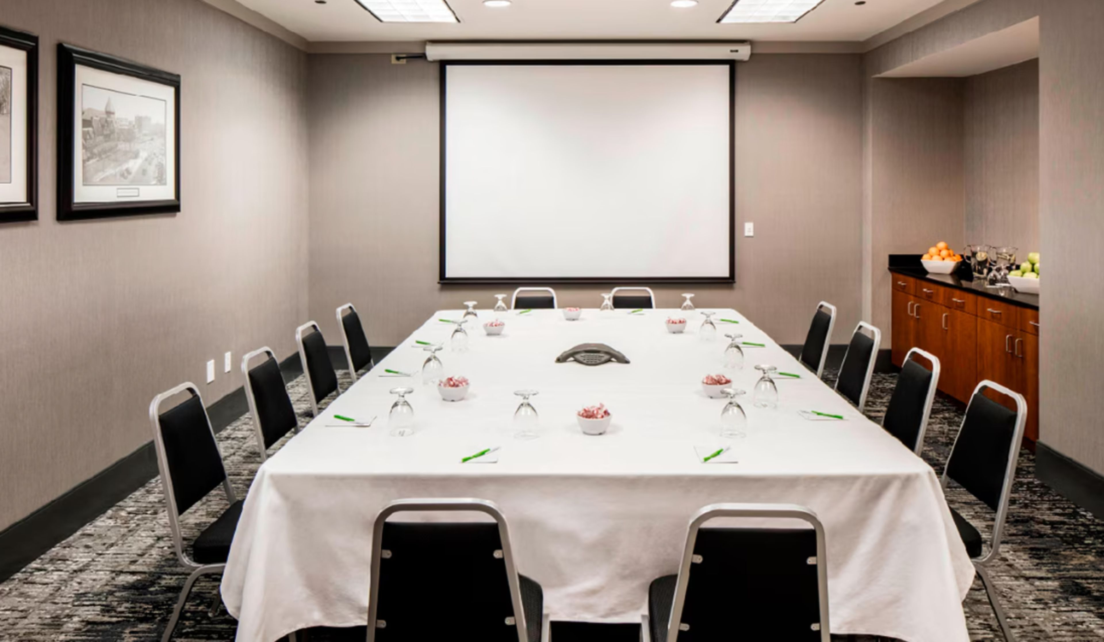 JFK Boardroom, an event space at Courtyard Boston Brookline