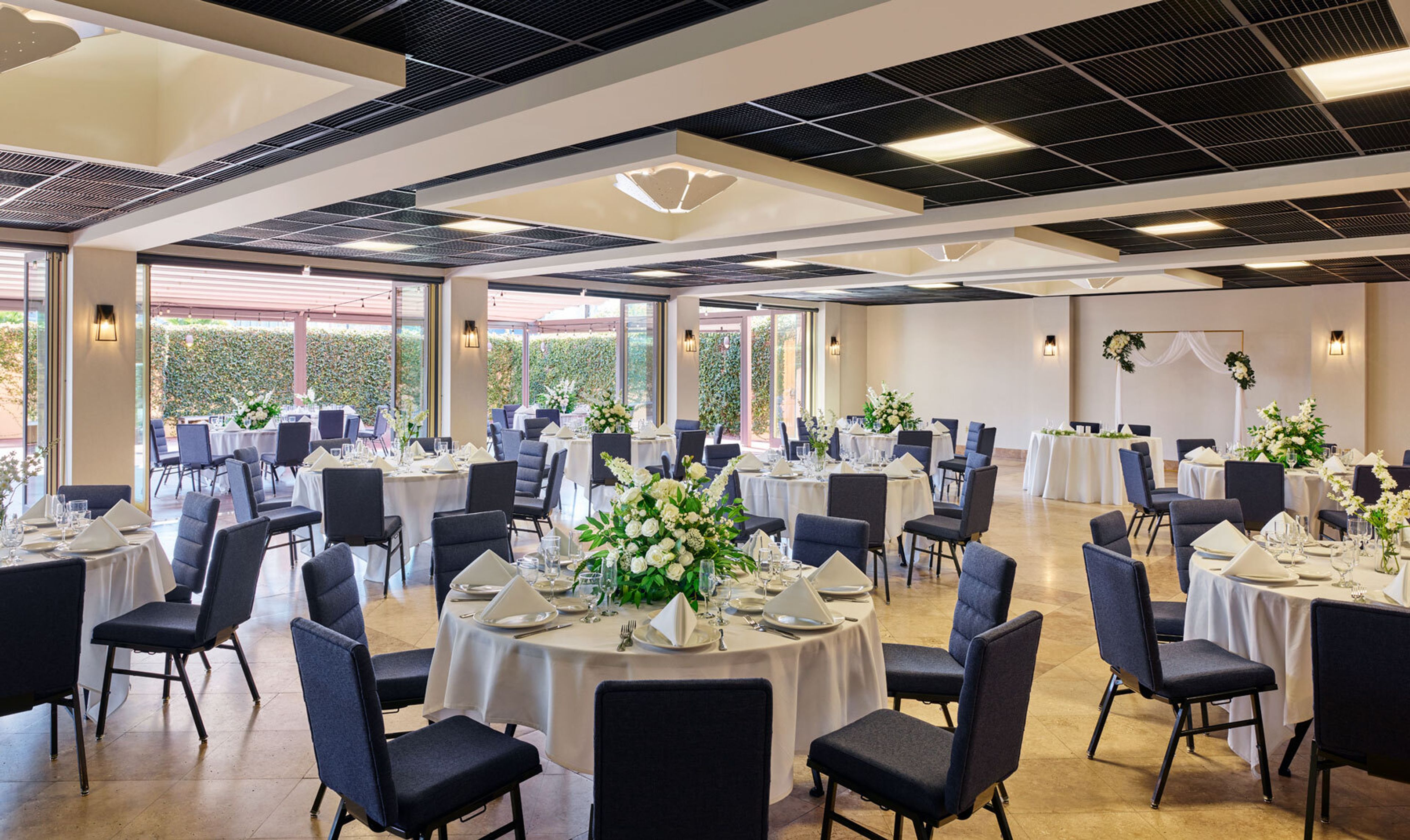 Palisades Garden Room & Patio, an event space at Courtyard by Marriott Culver City Los Angeles