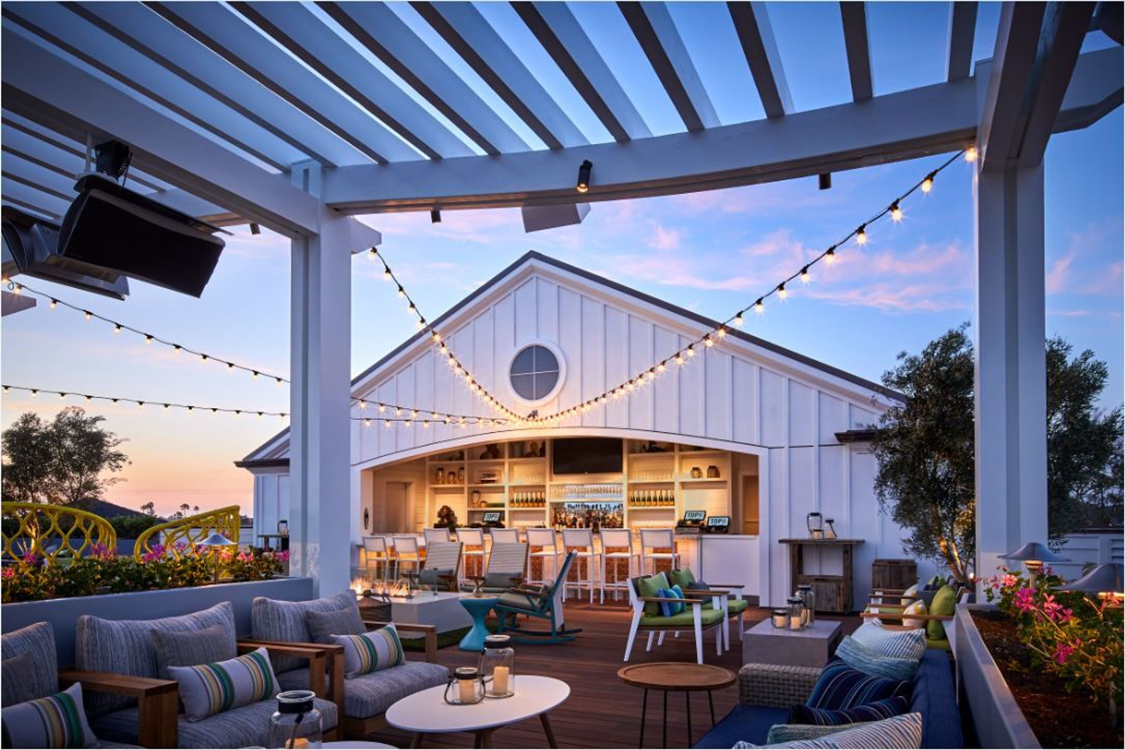 Topside Roof Deck, an event space at Lido House, Autograph Collection