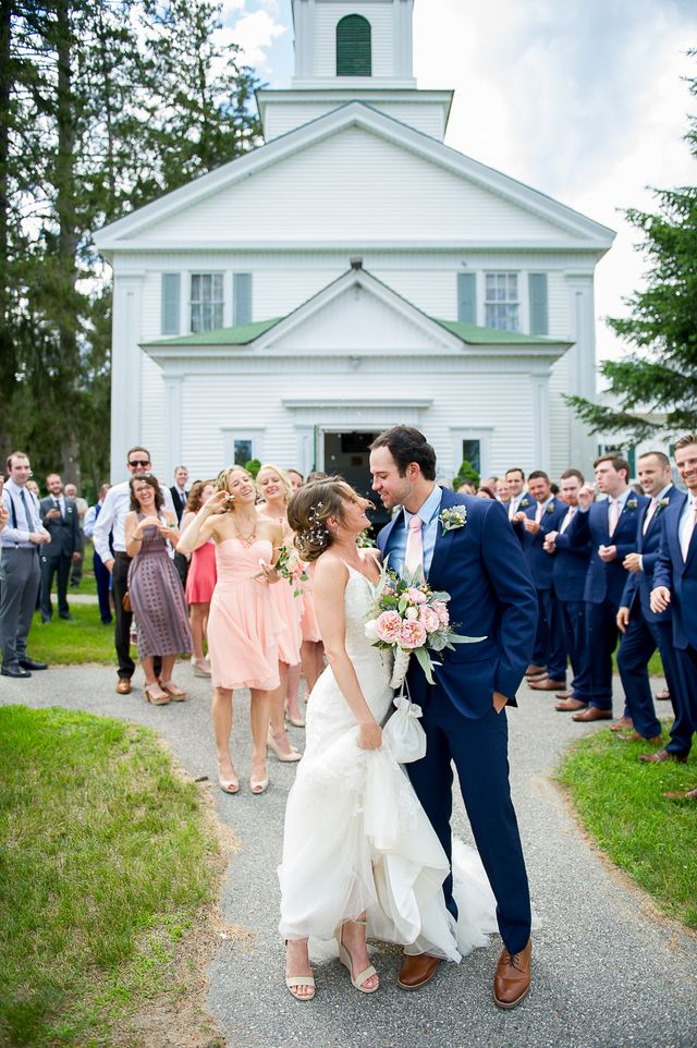Featured photo from Kylie and Nate's Lake Winnapasaki Wedding