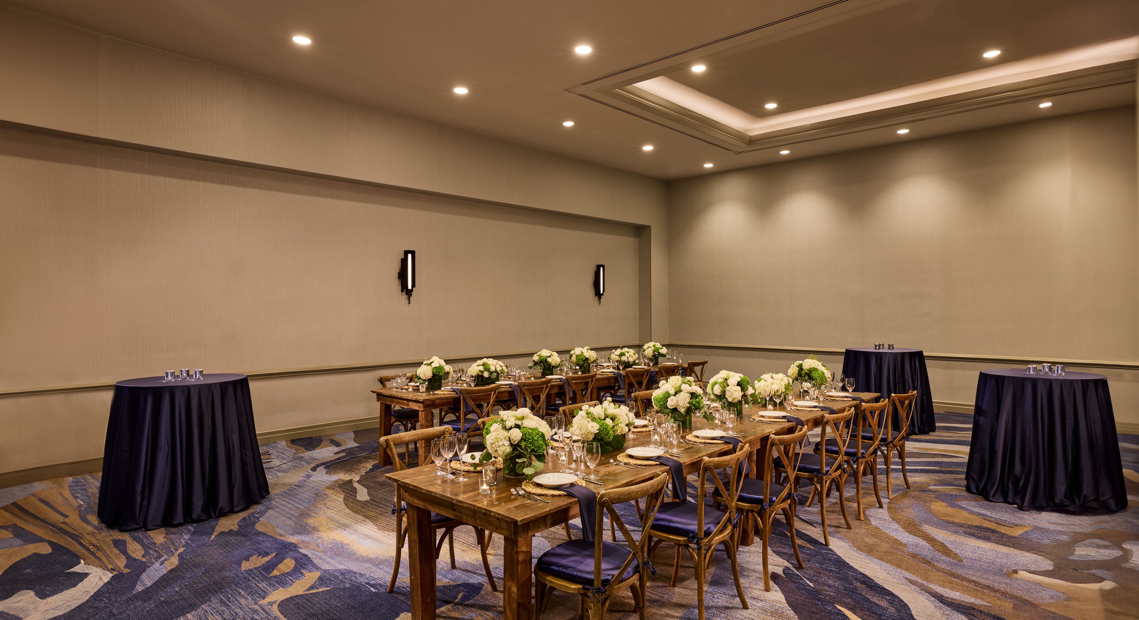 Promenade Ballroom, an event space at Marina del Rey Marriott