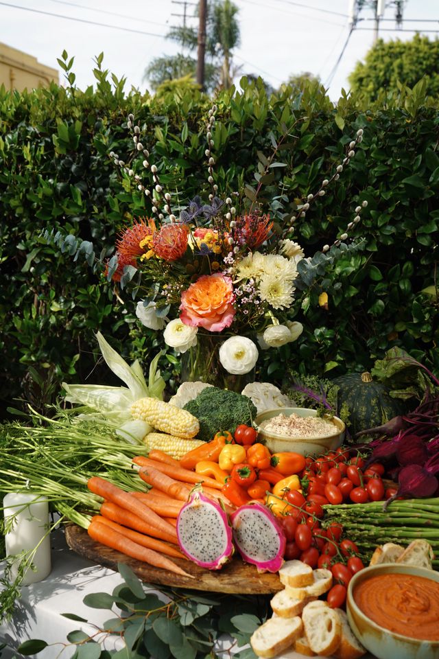 Featured photo from Garden Party: Farmer's Market Crudités Platter & Charcuterie Grazing Boards