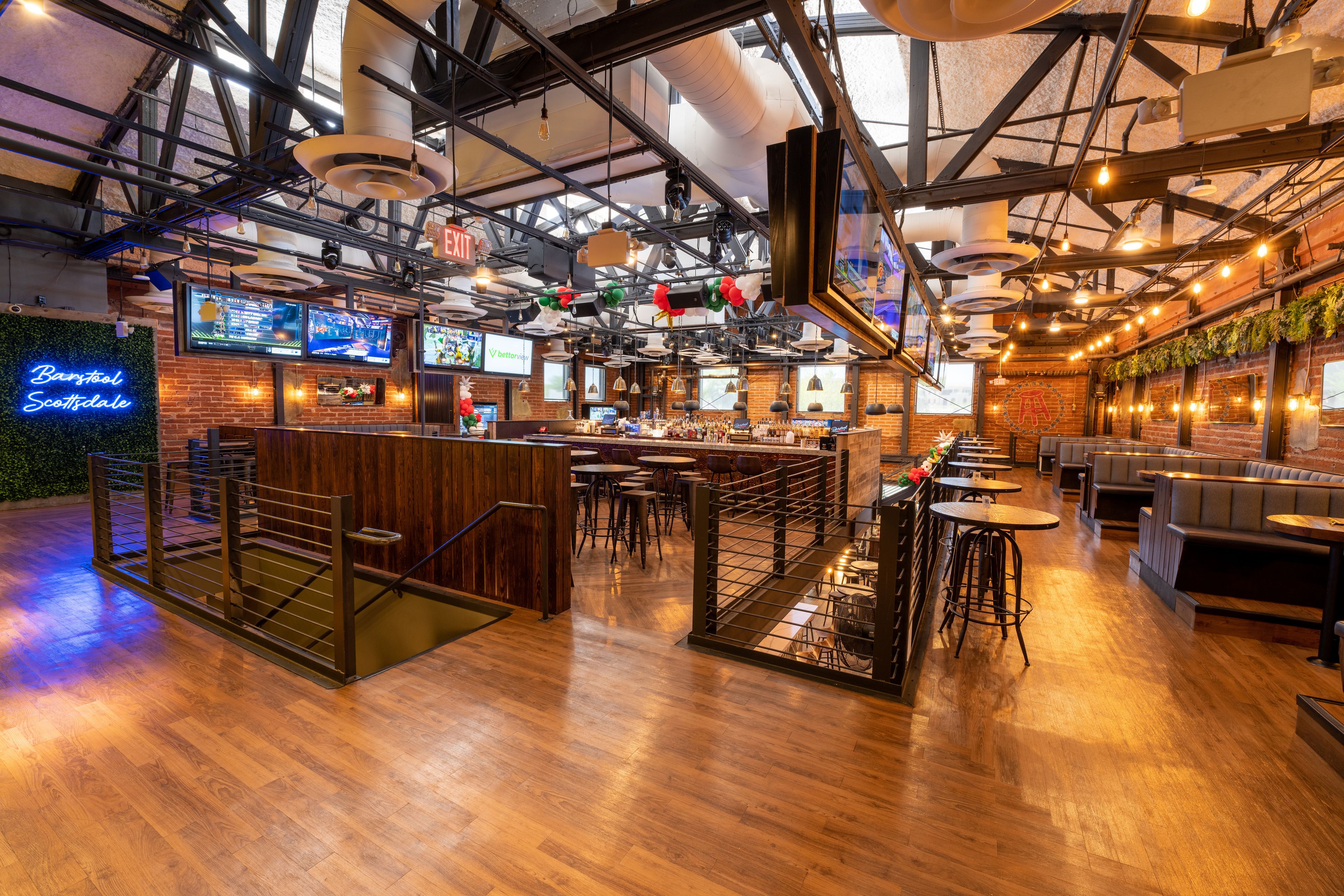 The Mezzanine, an event space at Barstool Scottsdale