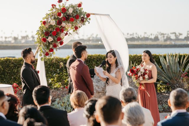 Featured photo from Golden Hour Glam Movie Premier Wedding