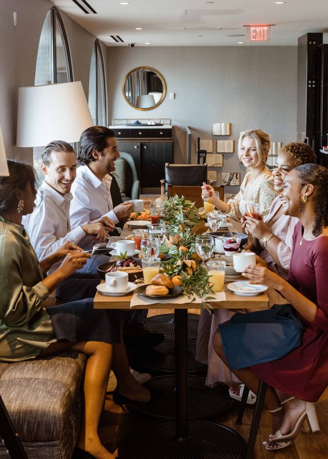 Featured photo from A Private Brunch Upstairs in M Club at Boston Marriott Long Wharf