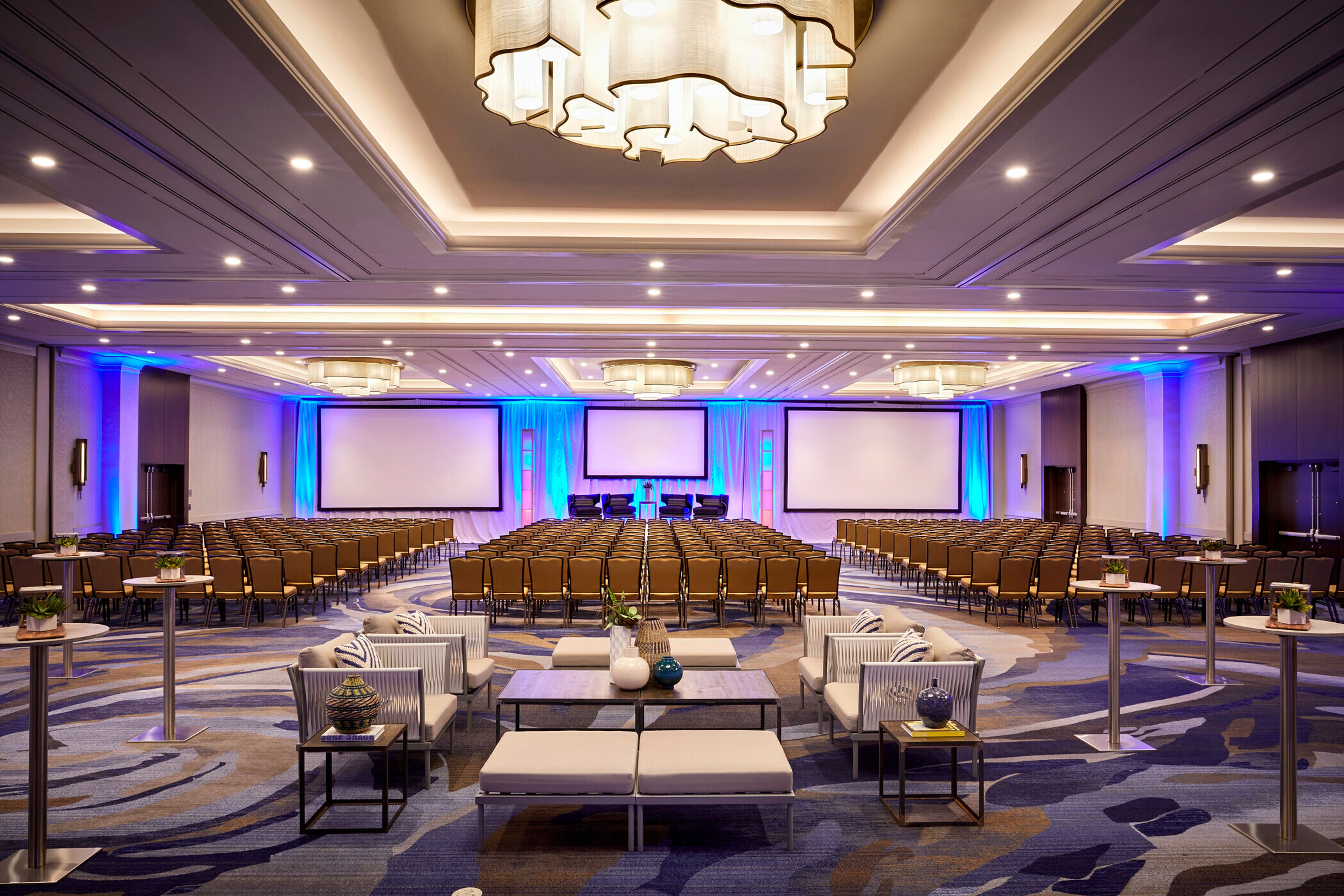 California Ballroom, an event space at Marina del Rey Marriott